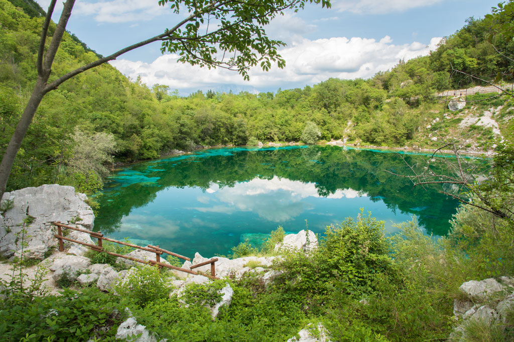 Slide Lago di Cornino